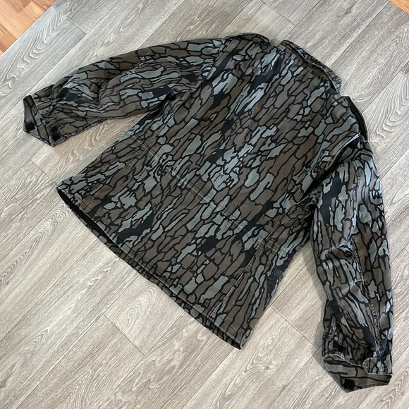 M-65 Tree Bark pattern field jacket men’s sz L, as is - Picture 12 of 16